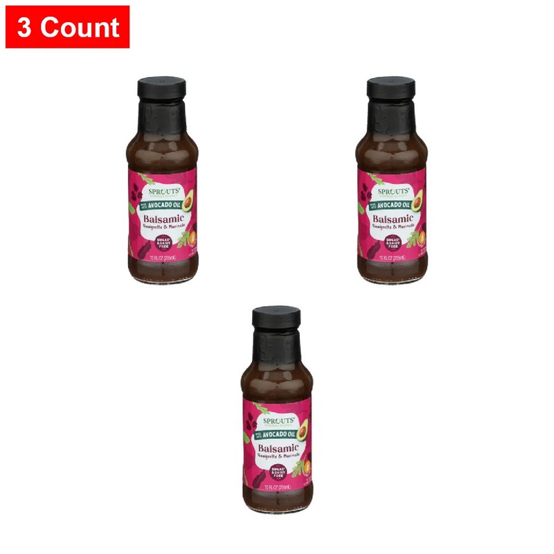 Sprouts Balsamic Vinaigrette With Avocado Oil 10 fl oz – 3 Count