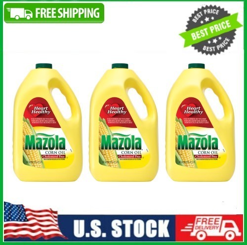 3 PACK Mazola Corn Oil, 1 gallon
