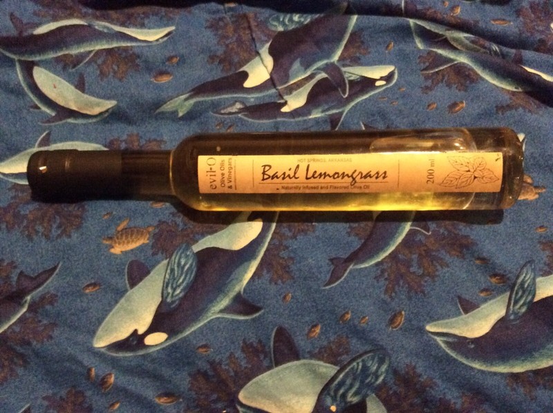 Evil-O Olive Basil Lemongrass Olive Oil from Hot Springs, AR