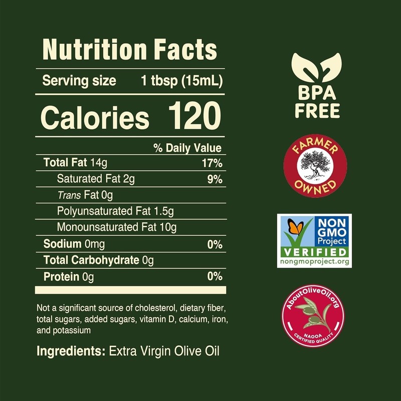 101 Fl Oz First Cold Pressed Robust Extra Virgin Olive Oil for Pasta & Dressings gallery