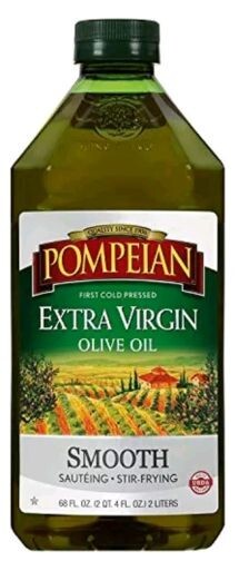 Pompeian Smooth Extra Virgin Olive Oil, First Cold Pressed, Mild and Delicate