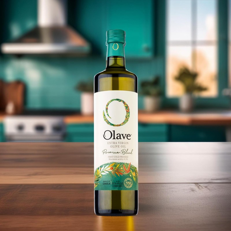 Extra Virgin Chilean Olive Oil by |Premium Blend - First Cold Press, 33.8 Fl ... gallery