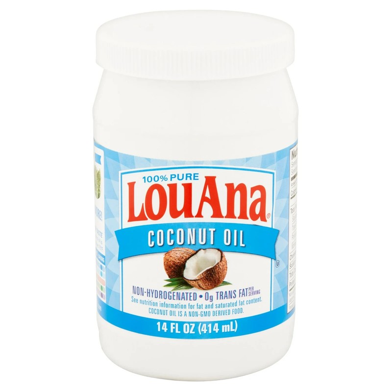 LouAna 100% Pure Coconut Oil, 14 fl oz