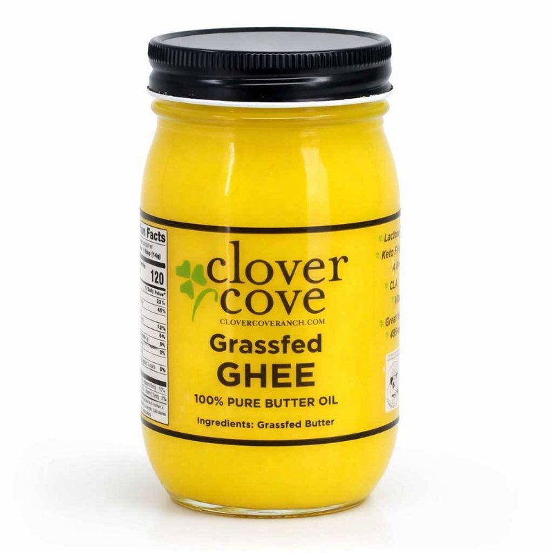 Grassfed Ghee | 16 oz | Clover Cove Ranch