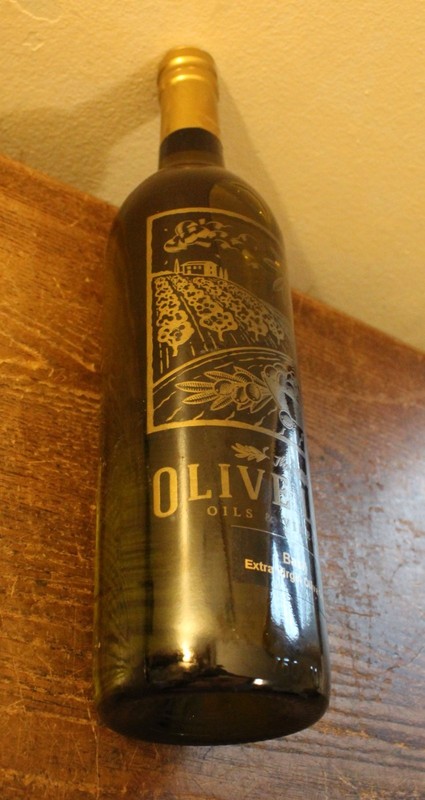 750 ML 32 OZ Bottle of Olive Leaf Oil & Vinegars Basil Extra Virgin Olive Oil gallery