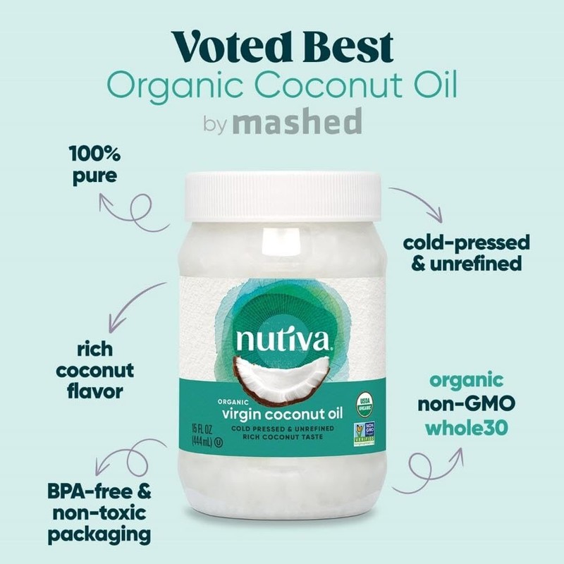 Nutiva, Organic Coconut Oil, 15 Fl Oz gallery