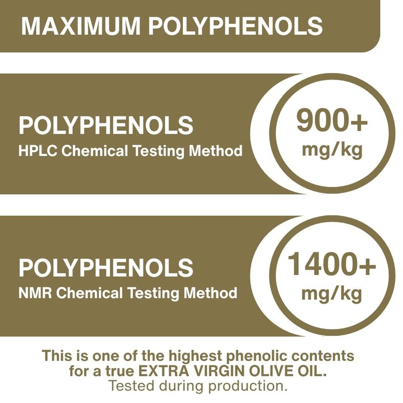 Fresh Harvest Organic Extra Virgin Olive Oil, High Phenolic 900+ mg/kg, 16.9oz G gallery