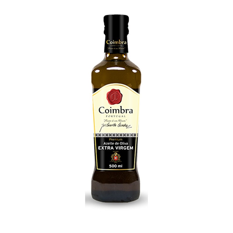 Coimbra Premium Extra Virgin Olive Oil Bottle Portugal 500ml 16.9 fl oz