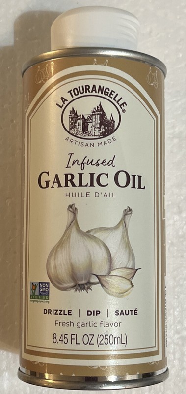 La Tourangelle, Infused Garlic Oil-artesian Made 8.45 fl oz (250 ml)