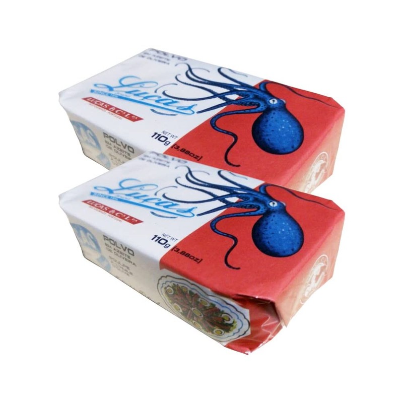 Luças Portuguese Octopus in Olive Oil – Pack of Two 4.23 oz Cans – Product of…