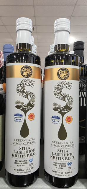 GREEK EVOO PREMIUM EXTRA VIRGIN OLIVE OIL 2 BOTTLES CRETE OLIVE OIL PREMIUM gallery