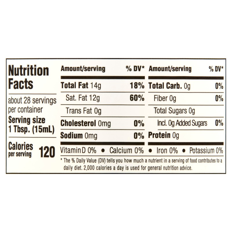 Organic Unrefined Virgin Coconut Oil, 14 fl oz gallery