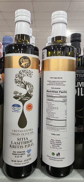 GREEK EVOO PREMIUM EXTRA VIRGIN OLIVE OIL 2 BOTTLES CRETE OLIVE OIL PREMIUM gallery