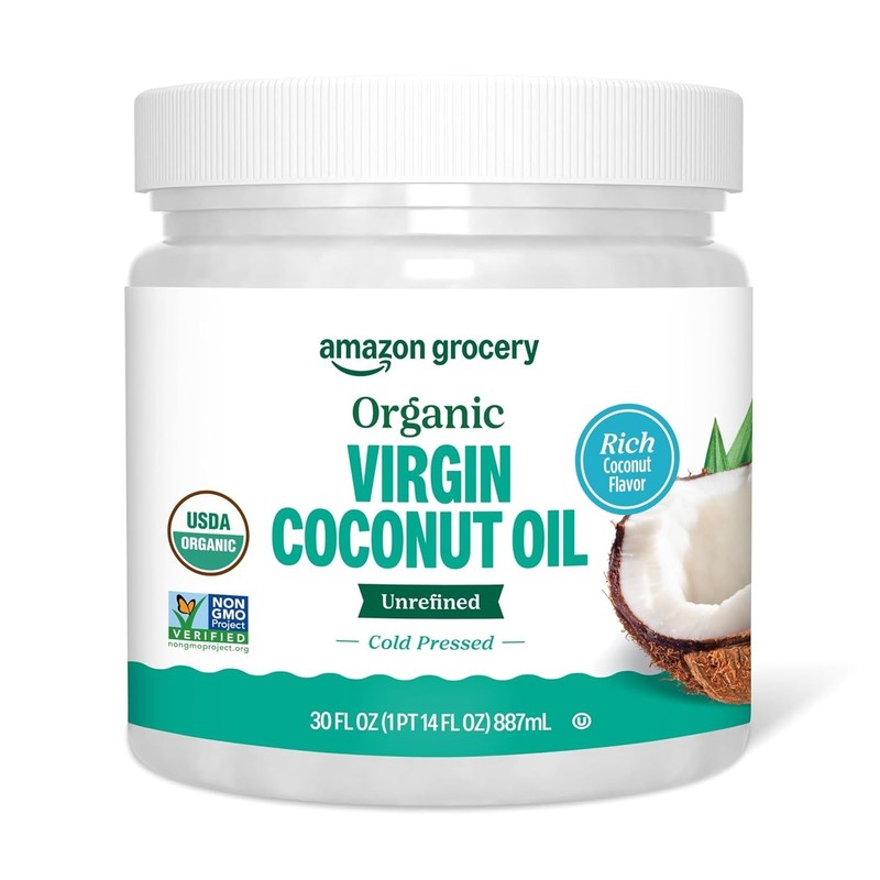 USDA Organic Virgin Coconut Oil 30 Fl Oz for Baking and Cooking gallery