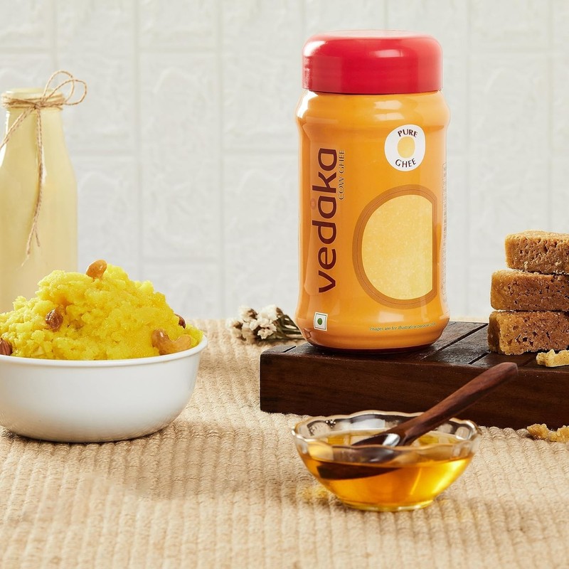 Vedaka Cow Ghee | 1 L Jar | Rich Aroma gallery