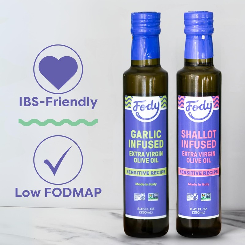 Fody Foods Garlic Infused Extra Virgin Olive 8.45 Fl Oz (Pack of 1), Natural gallery