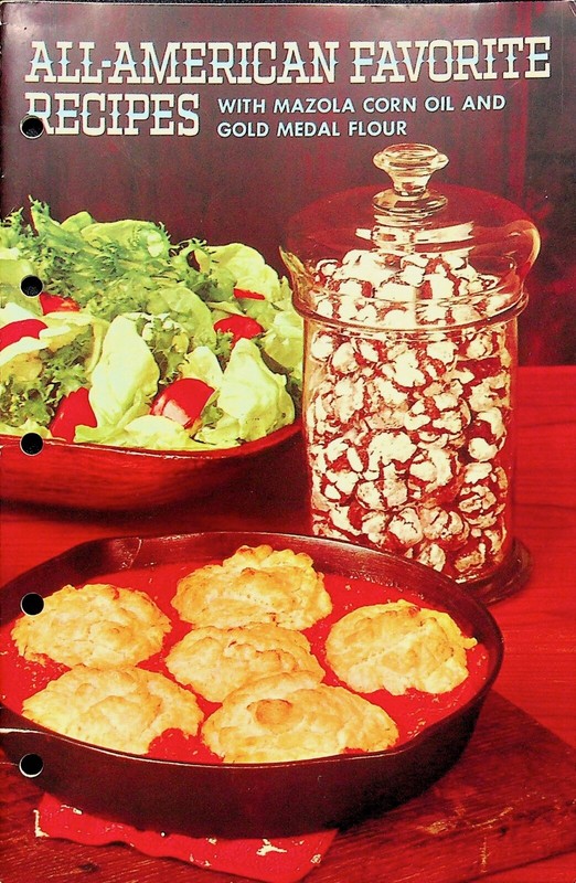 1960 Mazola Pure Corn Oil “All American Favorite Recipes” Booklet – E13-A