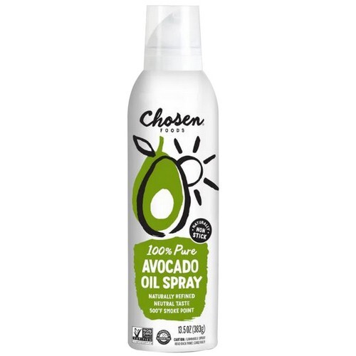 Pure Avocado Oil Spray 13.5 Oz by Chosen Foods