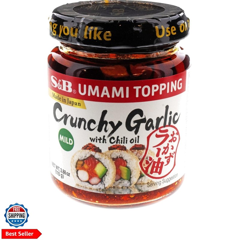 Chili Oil with Crunchy Garlic, 3.88 Fl Ounce