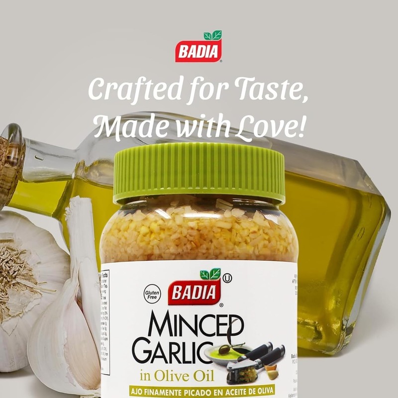 Convenient Minced Garlic in Olive Oil, 16 Oz – Authentic Family Heritage gallery