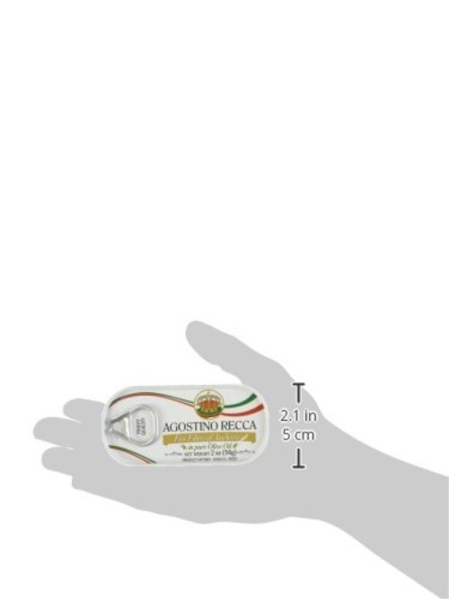 Delicious Anchovies in Olive Oil - Pack of 10 Tins (2 oz Each), Italian Delicacy gallery