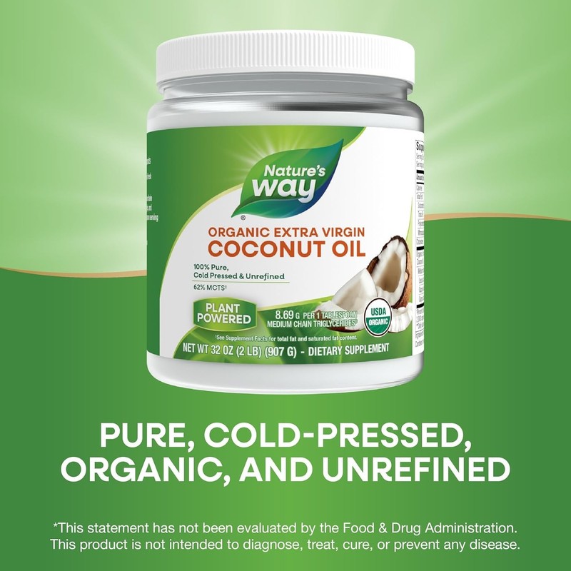 Healthy Cooking Essential: Organic Cold-Pressed Extra Virgin Coconut Oil - 32 Oz gallery