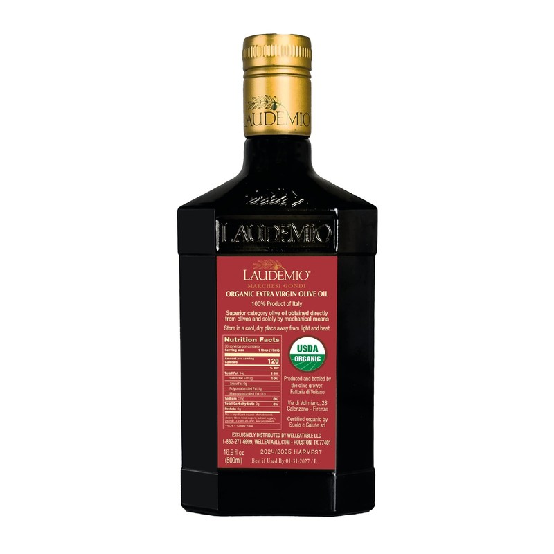 Laudemio Volmiano Tuscany Organic Extra Virgin Olive Oil 16.9oz 2024-25 gallery