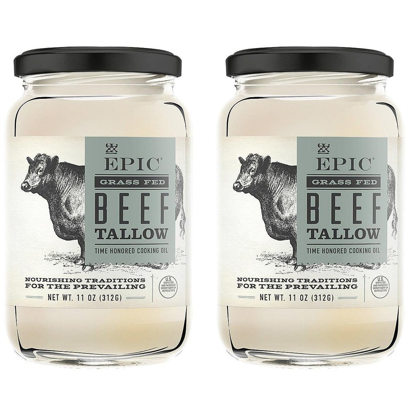 Animal Cooking Oil Pack of 2 11 Ounce Jars Pure Stable Culinary Fat