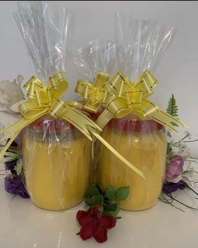 100% autêntico Desi Ghee caseiro feito de manteiga de leite de vaca alimentada c
