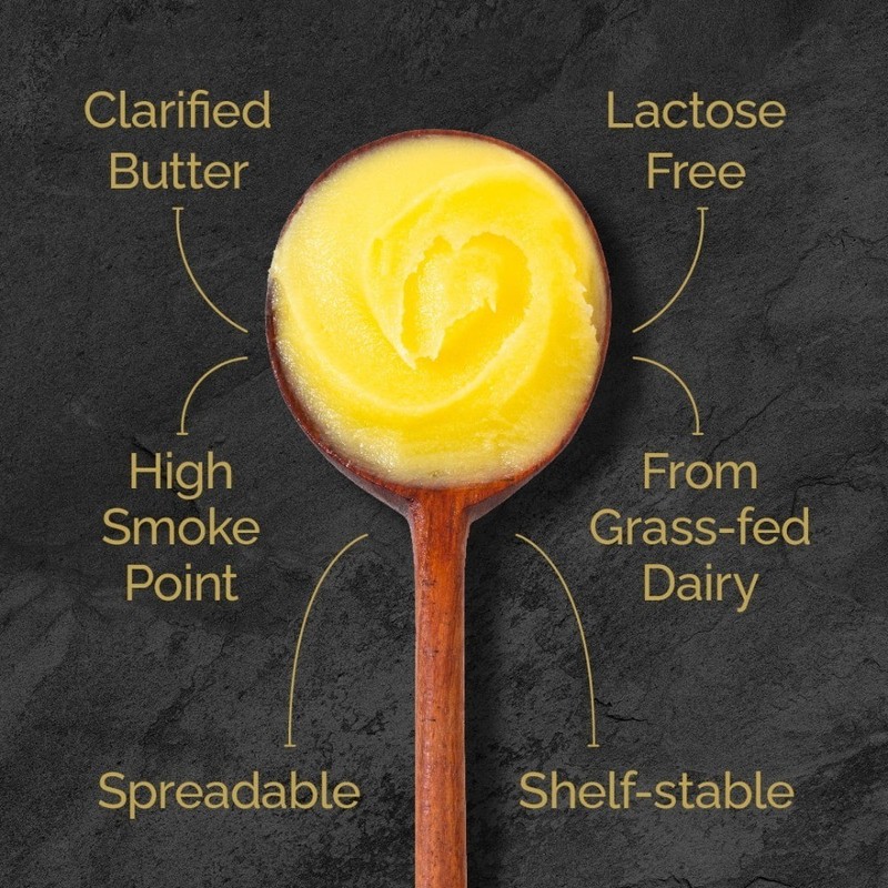 Pure Ghee Clarified Butter 9 oz Natural Grass Fed Cooking Oil gallery