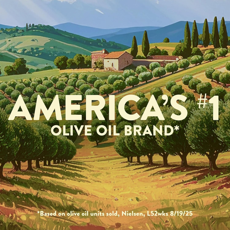 Smooth Extra Virgin Olive Oil - 68 Fl Oz (2 L) First Cold Pressed Olive Oil for gallery