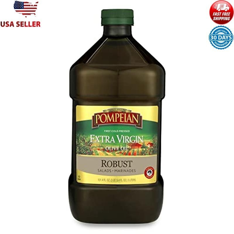 Robust Extra Virgin Olive Oil First Cold Pressed Cooking for Marinades Salads US