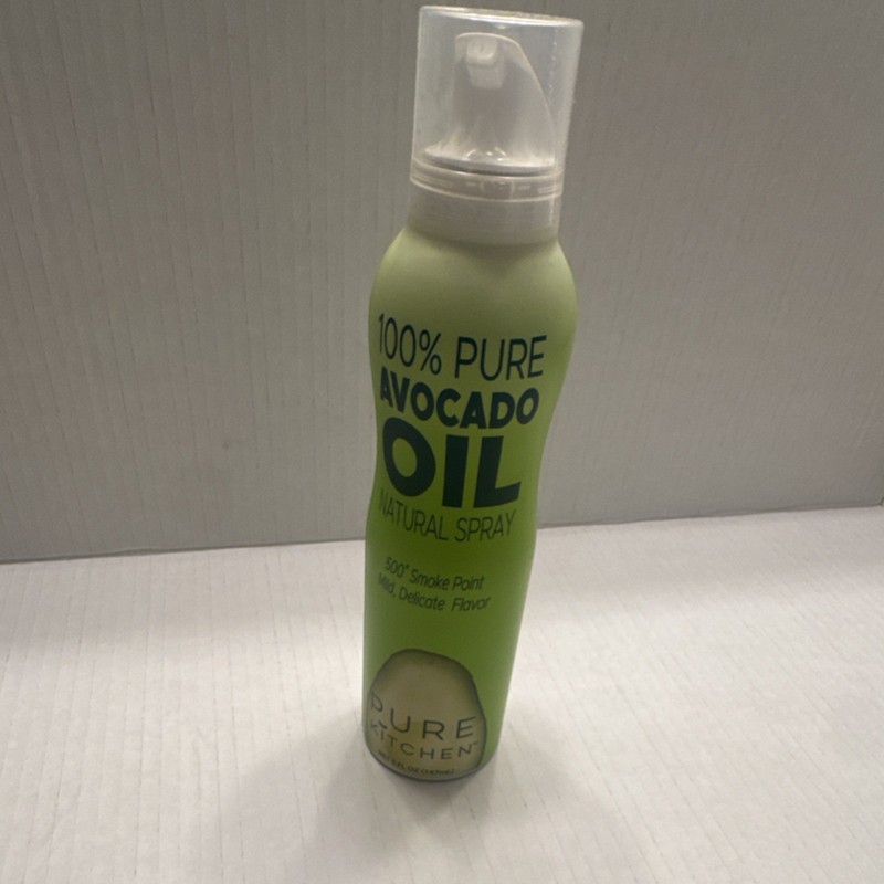 Pure Kitchen 100% Pure Avocado Oil Natural Spray 5 fl oz No Added Chemicals