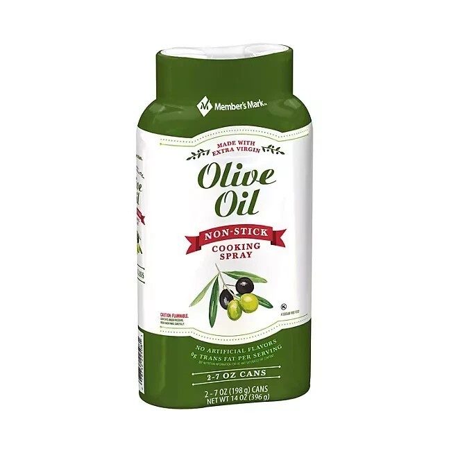 4 CANS - Member's MARK Olive Oil Cooking Spray - 7 oz (Total 28 oz) FREE SHIP!! gallery