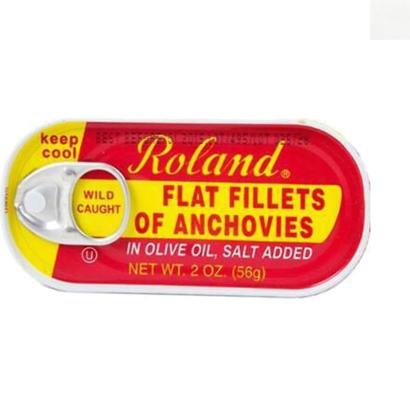 2oz Flat Anchovies in Olive Oil - Perfect for Tasty Dressings & Marinades