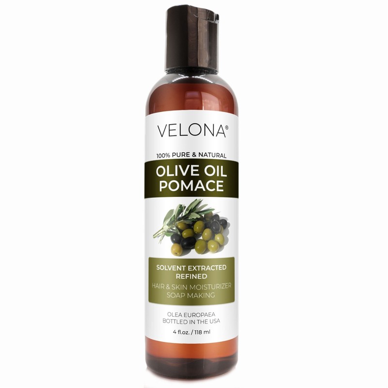 Olive Pomace Oil By Velona 2oz-7lb Refined Cold pressed Skin, Hair Body Face gallery