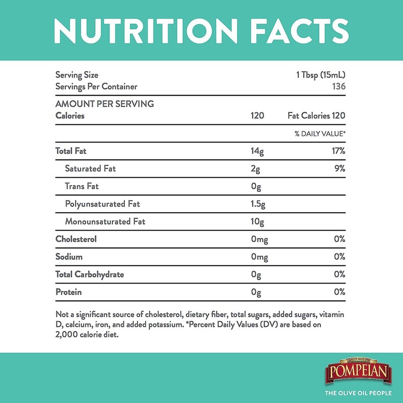 Pompeian Robust Extra Virgin Olive Oil, First Cold Pressed, Full-Bodied Flavor gallery