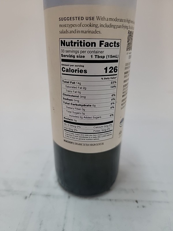 Sky Organics - Organic Extra Virgin Olive Oil, 16 Fl Oz - Cold Pressed & Unfilte gallery