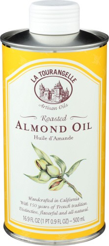 La Tourangelle Roasted Almond Oil 16.9 fl oz (Pack of 6)