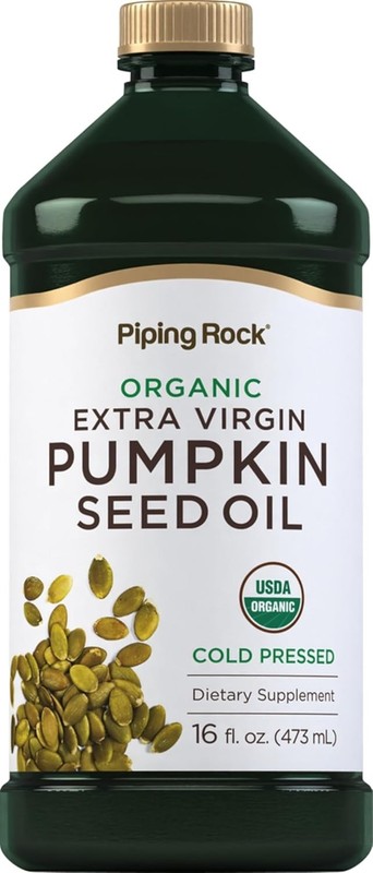 Pumpkin Seed Oil Organic Cold Pressed | 16 Fl Oz | Extra Virgin Liquid Supple... gallery