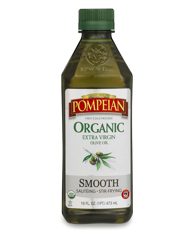 Pompeian USDA Organic Smooth Extra Virgin Olive Oil, 16 FL. OZ.