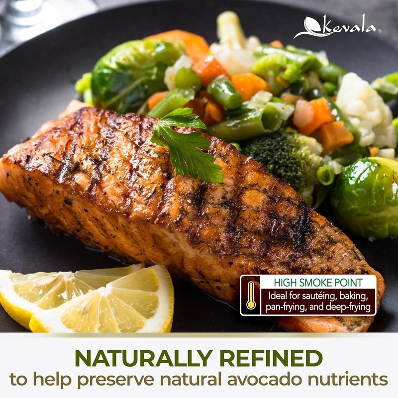Avocado Oil Cold Pressed Non‑GMO Project Verified & Kosher Multipurpose gallery