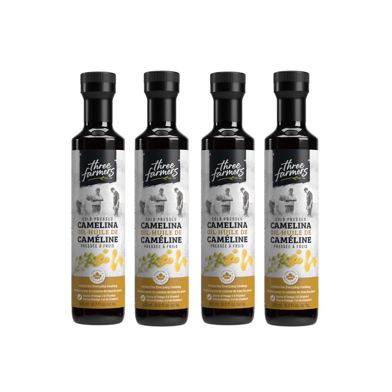 Three Farmers Camelina Oil, 4 × 500 mL  gallery