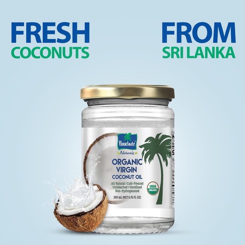 6.7 Fl. Oz. Naturalz Organic Virgin Coconut Oil | Healthy Cooking, Hair & Skin gallery