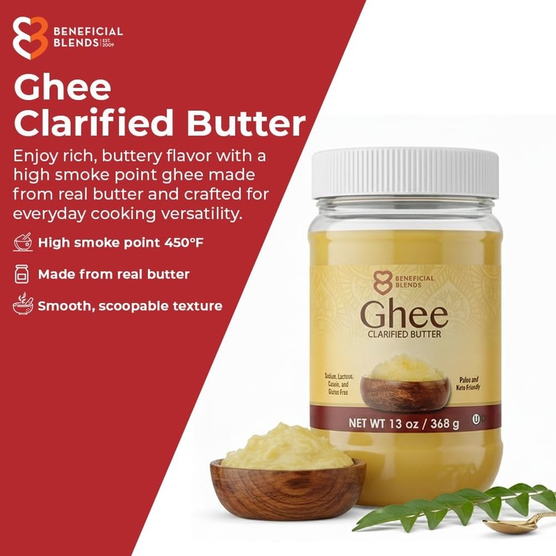 Ghee, Clarified Butter, Lactose & Casein Free Cooking Oil, Keto & Paleo Frien... gallery