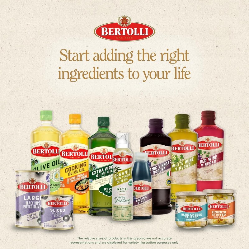 Bertolli Extra Virgin Olive Oil 16.9oz – Premium Mediterranean Cooking Oil gallery