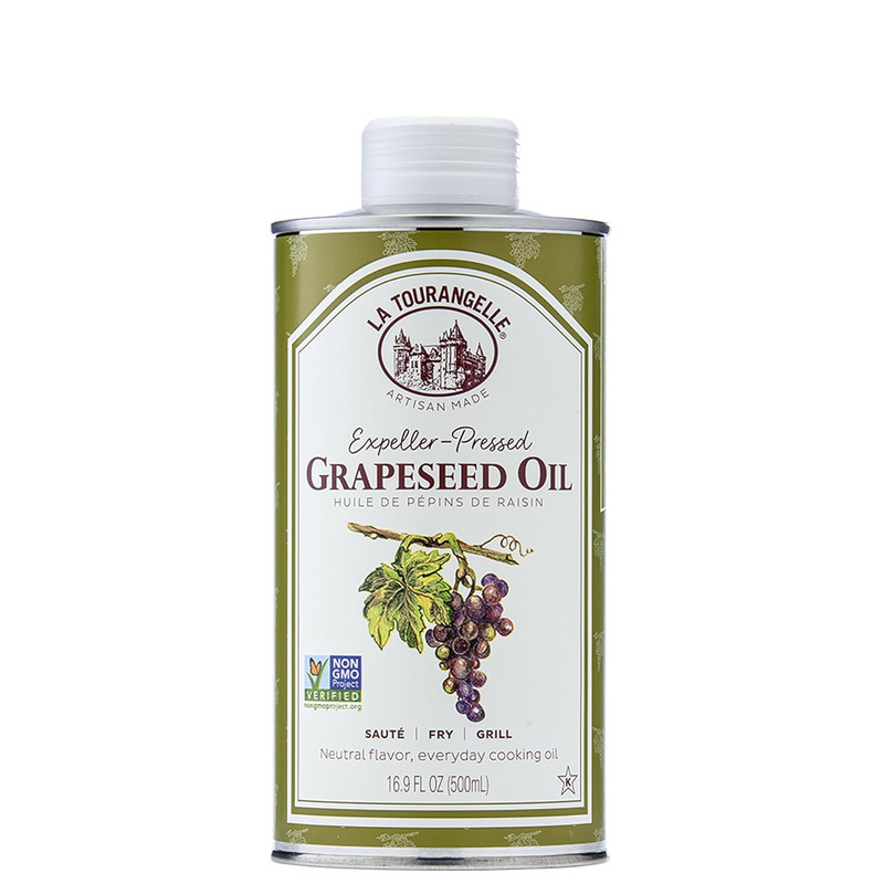 La Tourangelle, Expeller-Pressed Grapeseed Oil, High Heat Neutral Cooking Oil, C