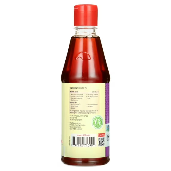 Lee Kum Kee Pure Sesame Oil 15 oz 100% Pure Toasted Sesame Seed Oil gallery