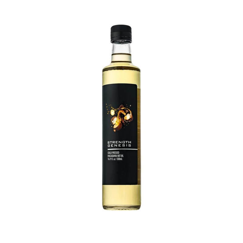 Australian Macadamia Nut Oil, Cold-Pressed Macadamia Oil for Cooking, 500-Mil…