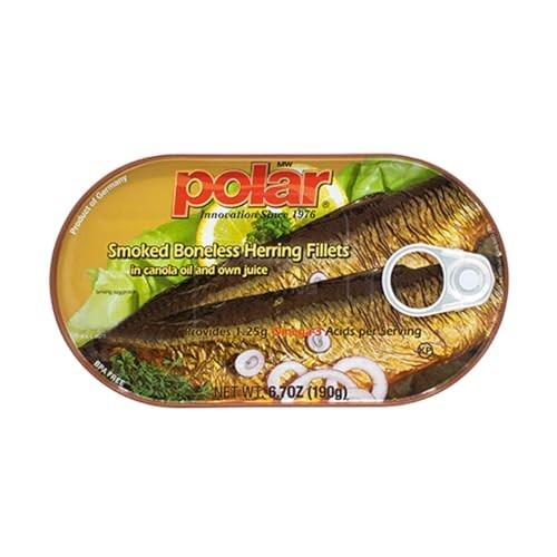 MW Polar Smoked Herring in Vegetable Oil, 6.7 oz, Pack of 12 gallery